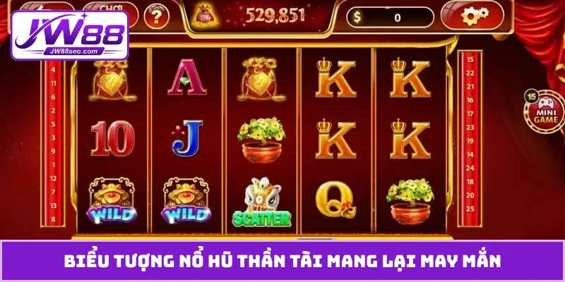 Biểu tượng nổ hũ Thần Tài mang lại may mắn