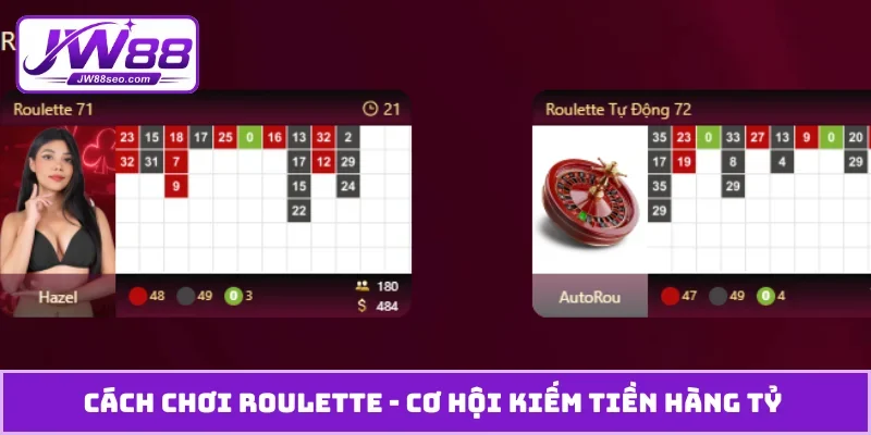 Cách chơi roulette
