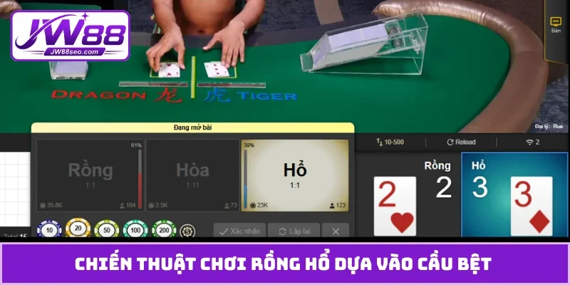 Chiến thuật chơi rồng hổ dựa vào cầu bệt