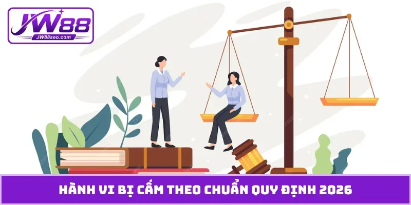 Hành vi bị cấm theo chuẩn quy định 2026