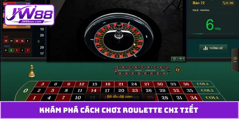 Khám phá cách chơi roulette chi tiết